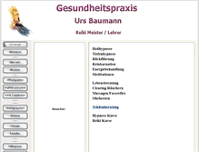 Tablet Screenshot of gepraxis-ub.ch